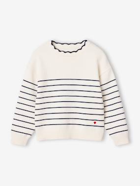 -Long-sleeved jumper for girls