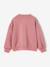 Zip-up sweatshirt for girls old rose - vertbaudet enfant 