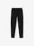 Long leggings for girls black+plum - vertbaudet enfant 