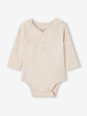 Lot de 2 bodies naissance manches longues  - vertbaudet enfant