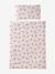 Blanket + Pillow for Dolls, in Cotton Gauze caramel+printed pink+rose+White+yellow - vertbaudet enfant 