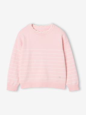 -Long-sleeved jumper for girls