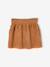 Corduroy Skirt with Heart Pockets for Girls anthracite+camel+mauve+peacock blue - vertbaudet enfant 