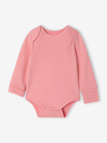 Lot 5 bodies manches longues bébé fille écru - vertbaudet enfant 