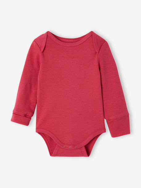 Lot 5 bodies manches longues bébé fille écru - vertbaudet enfant 