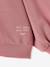 Zip-up sweatshirt for girls old rose - vertbaudet enfant 