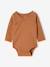 Pack of 5 long-sleeved bodysuits for newborn marl beige - vertbaudet enfant 