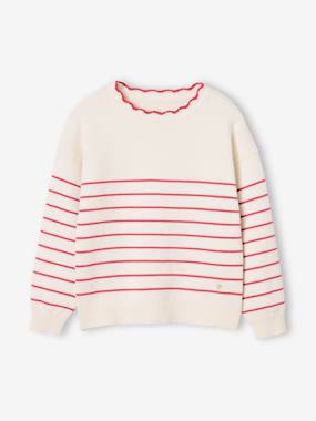 -Long-sleeved jumper for girls