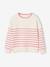 Pull fille manches longues framboise+marine+rose - vertbaudet enfant 