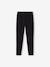 Long leggings for girls black+plum - vertbaudet enfant 