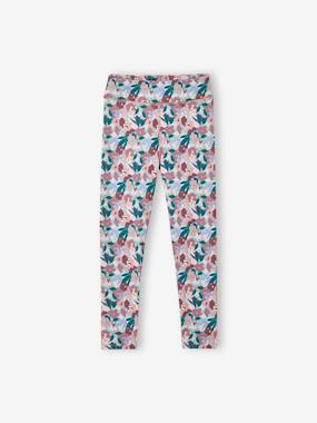 Girls-Girls' printed technical sportswear leggings