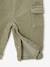 Corduroy dungarees for baby pistachio - vertbaudet enfant 