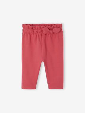 -Pantalon en molleton bébé taille élastiquée