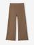 Wide-leg knitted leggings for girls marl grey+taupe - vertbaudet enfant 