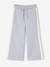Wide-leg joggers for girls marl grey - vertbaudet enfant 