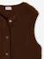 Sleeveless jacket black+chocolate+sandy beige - vertbaudet enfant 