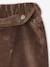 Wide Corduroy Trousers for Girls anthracite+BROWN MEDIUM SOLID+chocolate+ecru+grey blue+khaki+mauve+plum+rose - vertbaudet enfant 