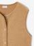 Sleeveless jacket black+chocolate+sandy beige - vertbaudet enfant 