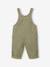 Corduroy dungarees for baby pistachio - vertbaudet enfant 