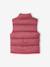 Lightweight sleeveless puffer jacket for girls plum - vertbaudet enfant 