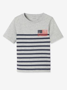 Garçon-Lot de 2 pyjashorts garçon assortis Flags BASICS