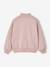 Sweatshirt for girls with high neck pale pink - vertbaudet enfant 