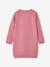 Robe en molleton fille écru+marine+mauve+vert sauge - vertbaudet enfant 