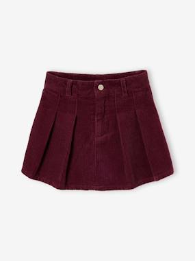 Fille-Jupe short fille plissée