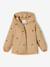 Girl's embroidered lightweight jacket grey green+hazel - vertbaudet enfant 