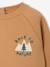 Baby long-sleeved sweatshirt navy blue+ochre - vertbaudet enfant 