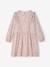 Short long-sleeved dress for girls ivory+vanilla - vertbaudet enfant 
