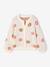 Gilet fille motif maille mousseuse chocolat+écru+marron+vert - vertbaudet enfant 
