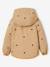 Girl's embroidered lightweight jacket grey green+hazel - vertbaudet enfant 