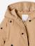 Girl's embroidered lightweight jacket grey green+hazel - vertbaudet enfant 