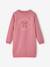 Robe en molleton fille écru+marine+mauve+vert sauge - vertbaudet enfant 