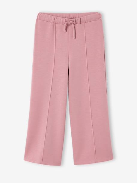 Pantalon jogging large fille vieux rose - vertbaudet enfant 