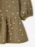 Short dress for girls ecru+khaki - vertbaudet enfant 