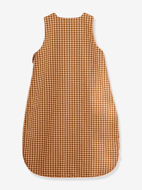 Gigoteuse vichy caramel - vertbaudet enfant 