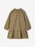 Short dress for girls ecru+khaki - vertbaudet enfant 