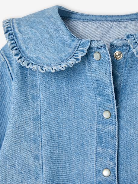 Chemise manches longues fille double stone - vertbaudet enfant 