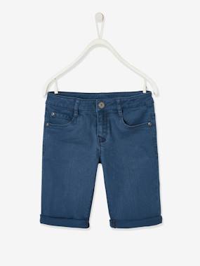 Short & Bermuda - Vertbaudet Fashion specialist for kids and baby : clothing, shoes and accessories-Bermuda couleur garçon en toile