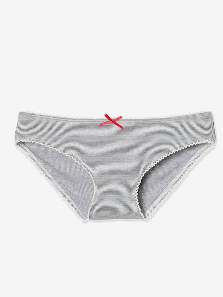 Pack of 7 Briefs, One for Each Day of the Week, for Girls White - vertbaudet enfant 