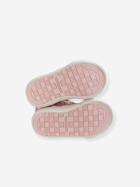 High-Top Trainers, for Baby Girls Pink/Print - vertbaudet enfant 
