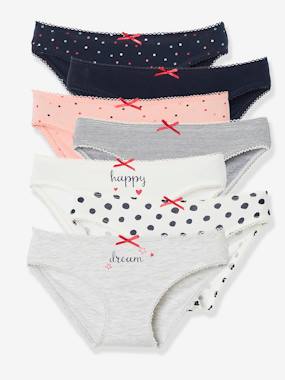 underwear-en-Pack of 7 Briefs, One for Each Day of the Week, for Girls
