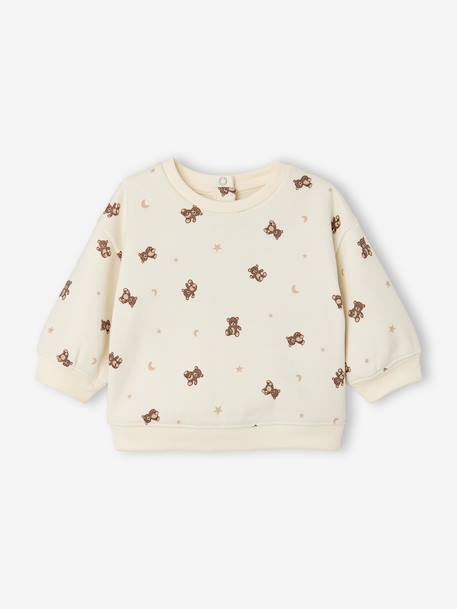 Ensemble sweat et pantalon bébé garçon écru - vertbaudet enfant 
