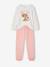 Pyjama fille velours écru - vertbaudet enfant 