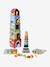 Coffret 5 jouets d’éveil bois FSC® multicolore - vertbaudet enfant 