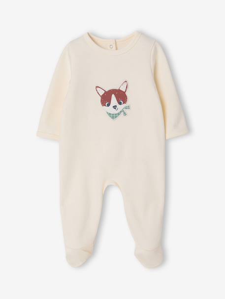 Lot de 2 dors-bien bébé ouverture dos vanille - vertbaudet enfant 