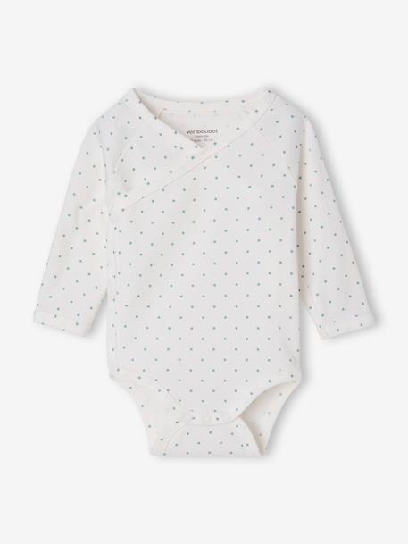 Lot de 5 bodies bébé fille manches longues rose - vertbaudet enfant 