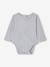 Customisable 3-piece baby set marl grey - vertbaudet enfant 